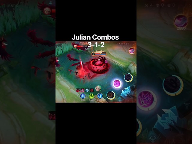 Julian combos for beginners #julian #mlbb #tutorial #guide #shorts