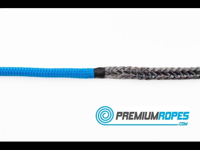 5.4 How to make an end-to-end splice of single braid dyneema to double braid ropes