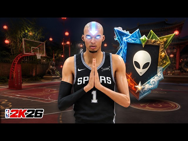 MY *NEW* VICTOR WEMBANYAMA "AVATAR" BUILD HAS BROKEN NBA 2K26..