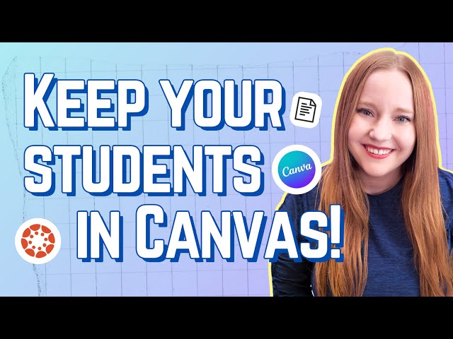 New Canvas Feature | Assign Canva Work Without External Links
