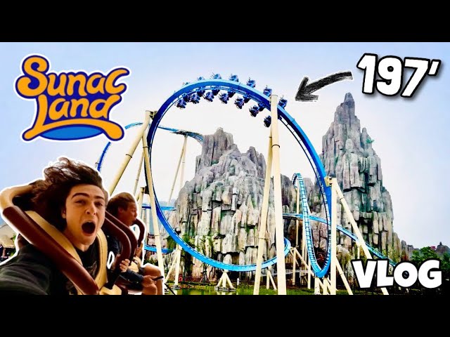 Riding the World’s TALLEST Wing Coaster?! Wuxi Sunac Land - Jiangsu, China | VLOG [2026]