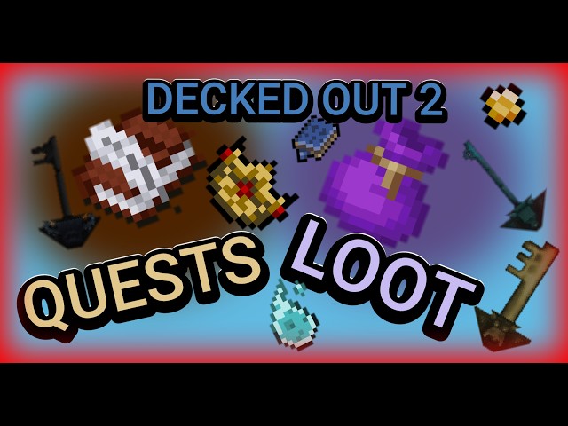 Redstone - I Added Quests To Decked Out 2!