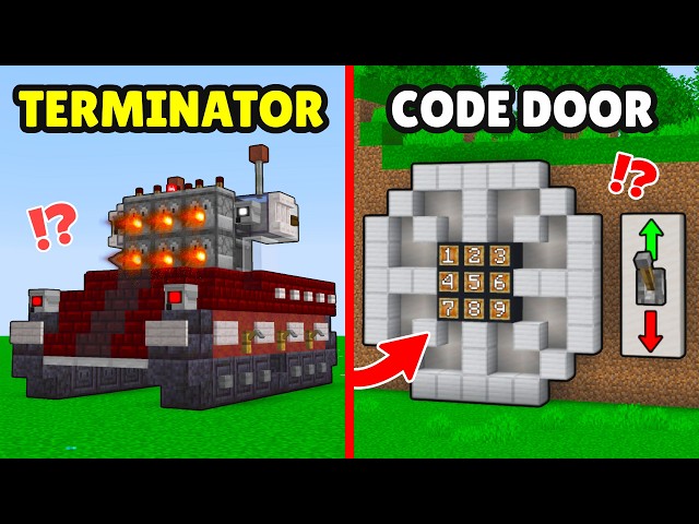 ⁉️6 NEW Redstone Hacks To Improve Your Life! [Minecraft]
