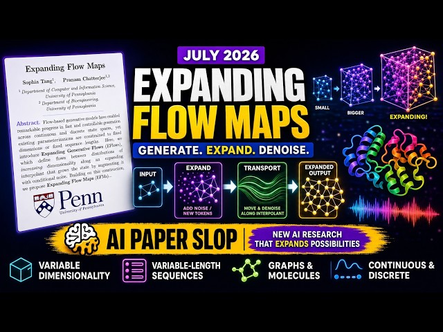 Expanding Flow Maps (Jul 2026)