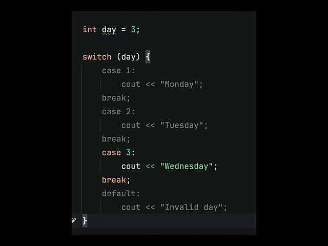 deep dive switch case