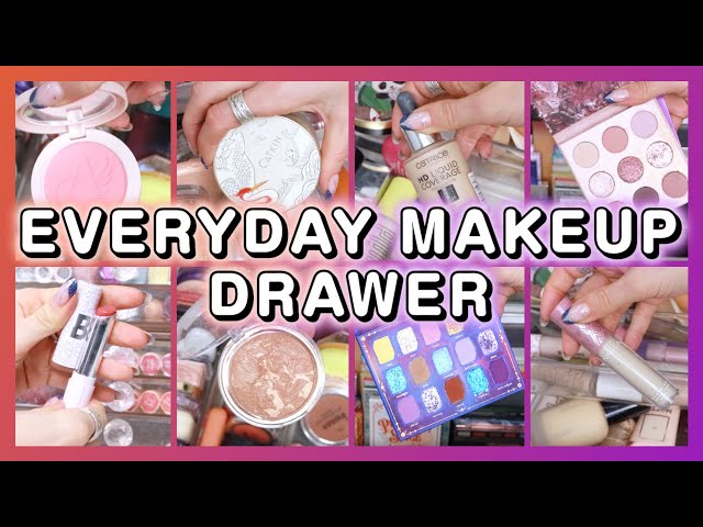 Updating My Everyday Makeup Drawer!! (the perfect glam products!)
