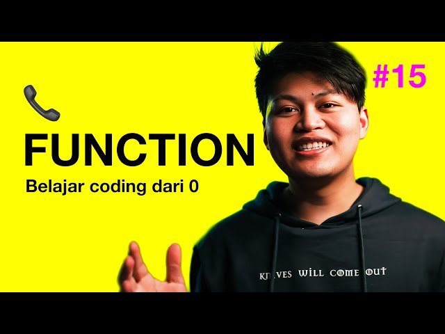 Function | Belajar coding dari 0