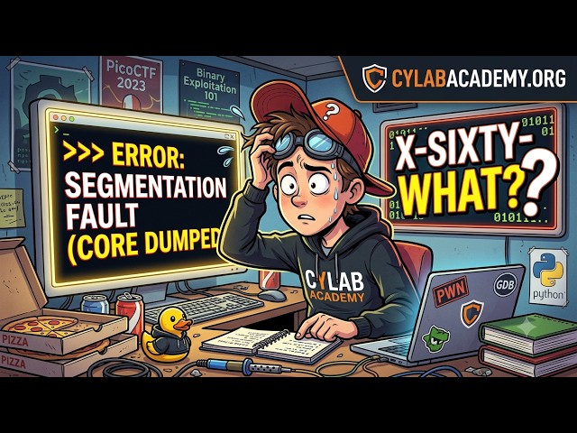 🛡️ Binary Exploitation Tutorial: x-sixty-what | Learning x64 Buffer Overflow at cylabacademy.org