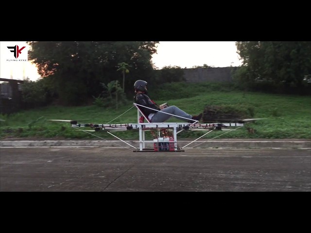 Real Flying Manned Drone Multicopter