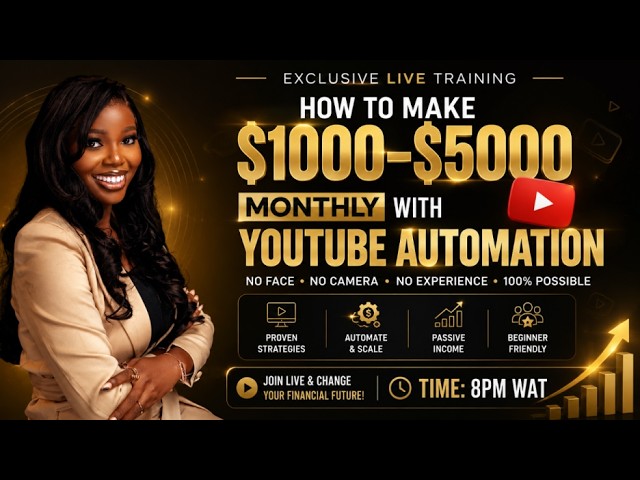 HOW TO MAKE $1000 TO $5000  WITH YOUTUBE AUTOMATION