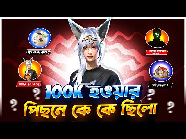 100k হওয়ার পিছনের গল্পটা এত সহজ ছিল না 🥺 | Juma gaming QNA