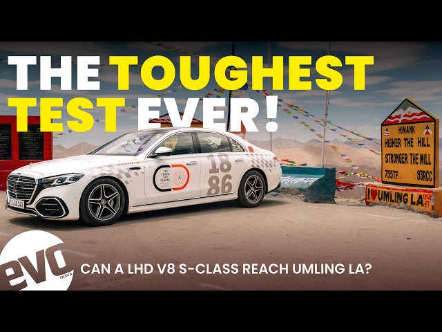 Mercedes-Benz S-Class: Best car in the world to the roof of the world - Umling La | evo India