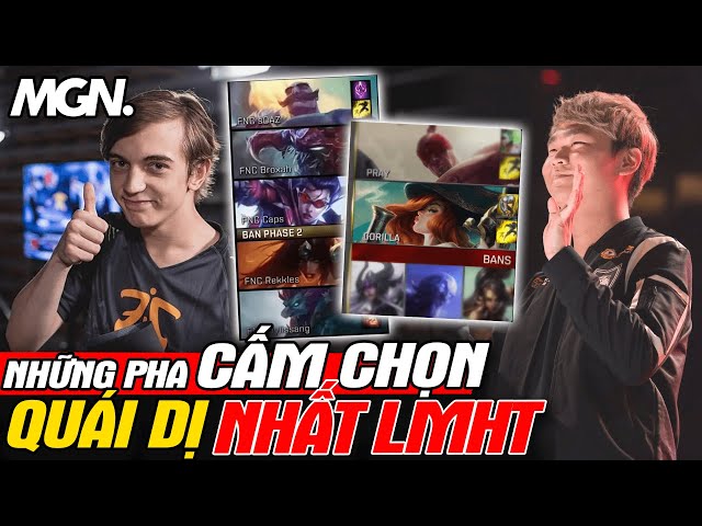 Những Pha CẤM CHỌN Quái Nhất Lịch Sử LMHT | MGN Esports