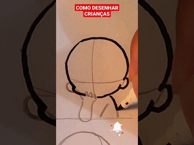 COMO DESENHAR CRIANÇAS MUITO FÁCIL
