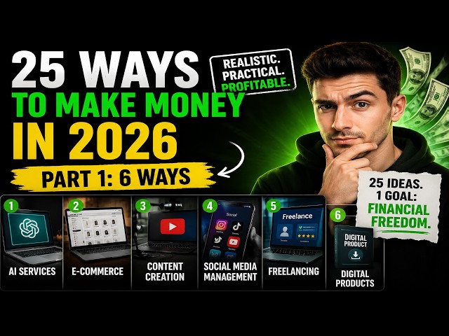 6 Ways to Make Money in 2026 That You Should Actually Know