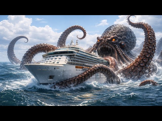 Titan Kraken Attacks a Luxury Cruise Ship!