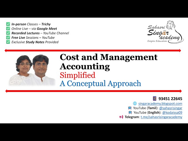 ND26 CMA 5.2.1 Standard Costing - Variance Analysis