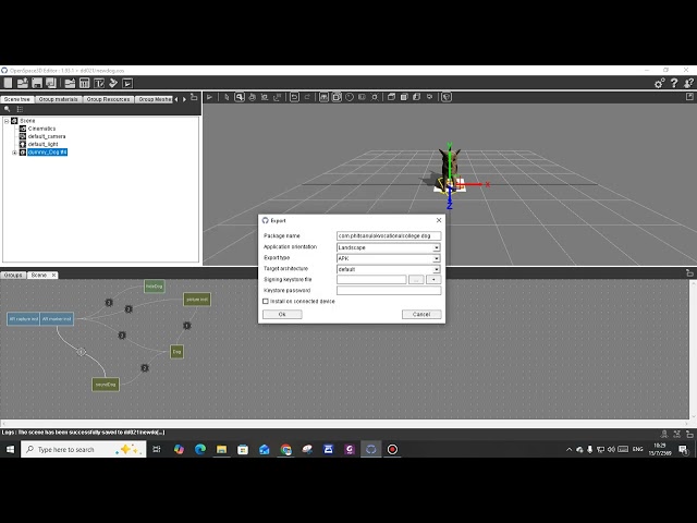 Export Setting Openspace3D Ep.1