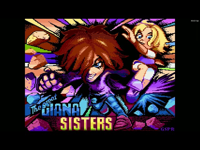 Giana's First Steps by Emkay and Gaspar and Seban  ( Atari 8 bit )