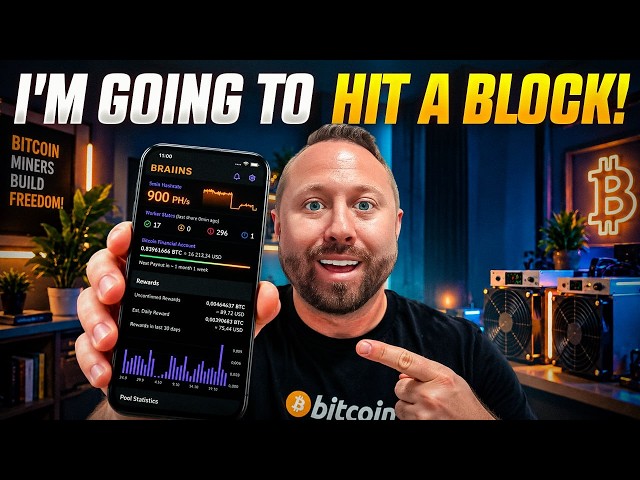 I'm Going To Hit A BITCOIN Block!