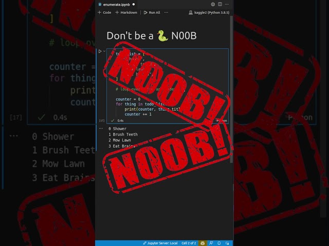 Be a Python Pro with Enumerate