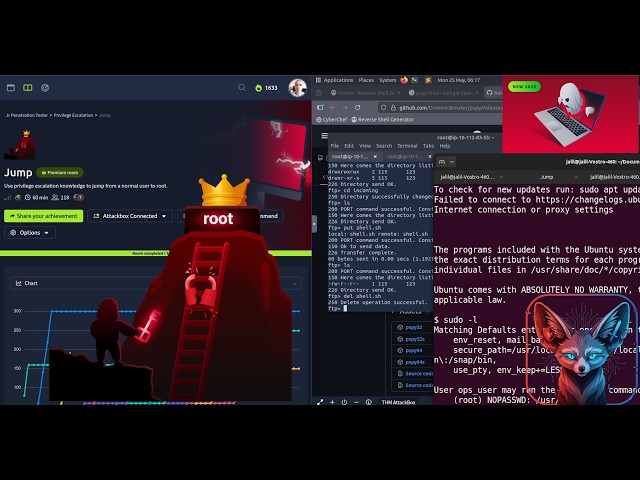 TryHackMe Jump | Linux Privilege Escalation |  Full Walkthrough 2026