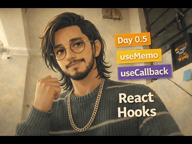 Day 0.5 | React Hooks Deep Dive (useMemo & useCallback) + DSA Begins
