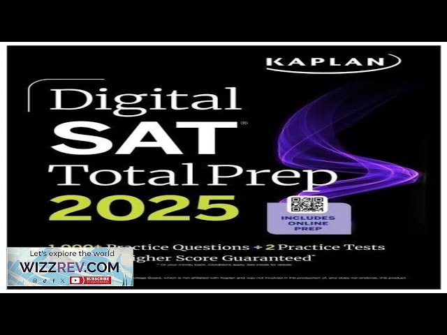 Kaplan Sat Total Prep 2025 Paperback by Kaplan Test Prep (COR)