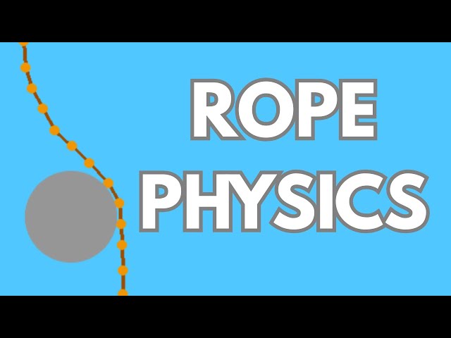 ROPE PHYSICS in Python