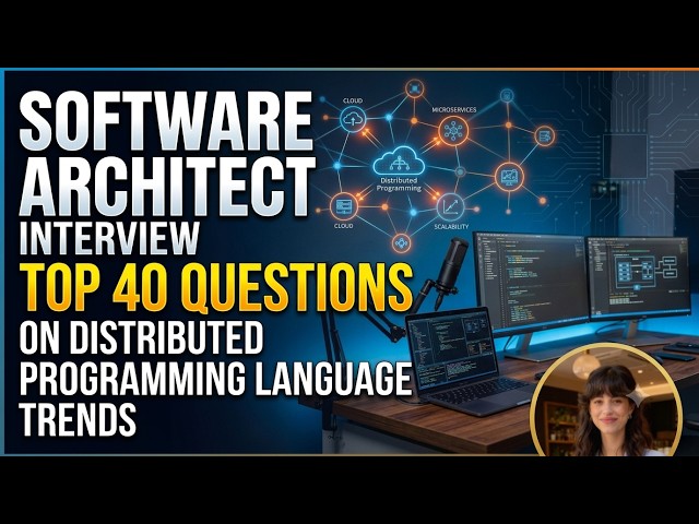 Software Architect Interview  40 Questions & Answers on Distributed Systems & Language Trends