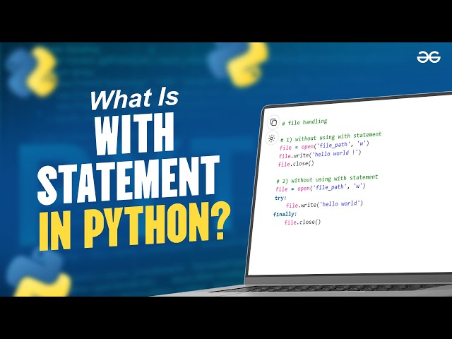 python statement