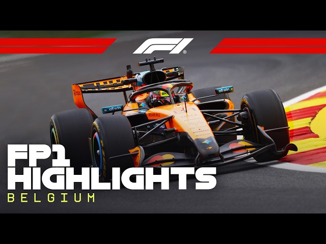 FP1 Highlights | 2026 Belgian Grand Prix