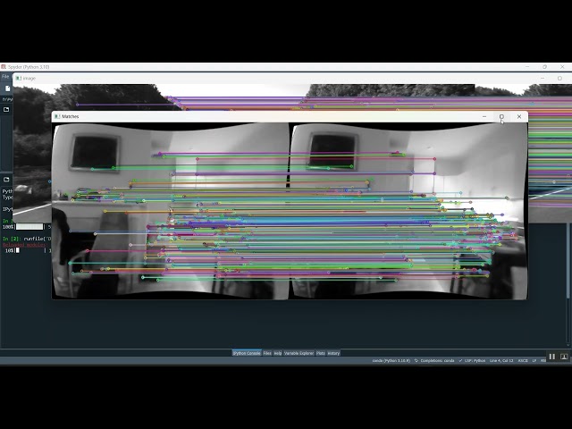 Visual odometry Compare 2 Place Image in Python Projects