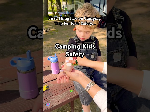 Viral Camping Kids Safety Tips Mom needs to know #kidssafety #camping #campingwithkids #safety