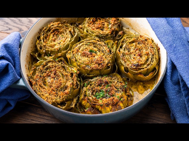 Stuffed Artichokes - The Italian Appetizer I Make Every Easter