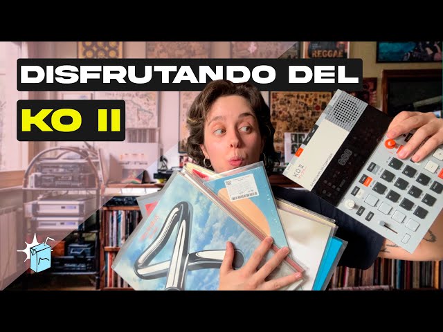 Sampleando vinilos con el KO II de Teenage Engineering