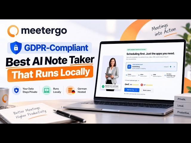 Best AI Note Taker Without a Bot in the Call (GDPR-Compliant, Runs Locally)