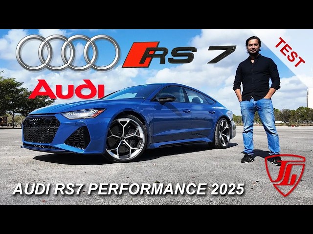 Audi RS 7 Performance 2025: potencia, lujo y tecnología | Prueba de manejo | Jaime Gabaldoni