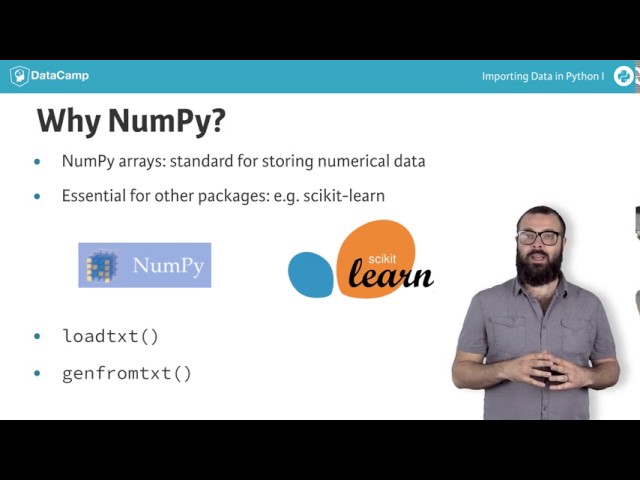 Python NumPy: Importing flat files