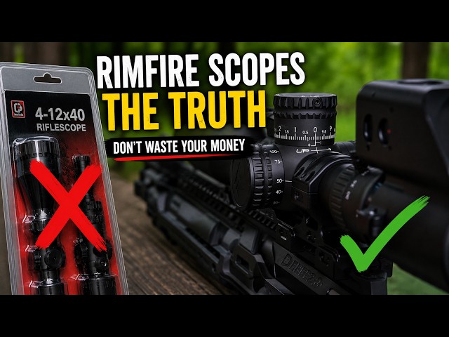 STOP Buying Cheap .22 Scopes (Rimfire Scope Truth Nobody Explains)