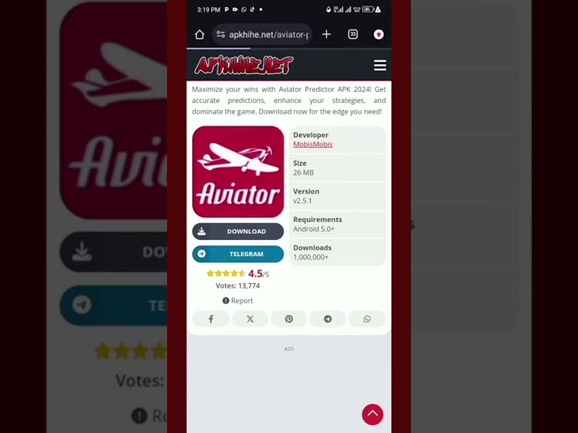 How to download aviator predictor app for free Android #aviatorpredictor #aviator #shorts
