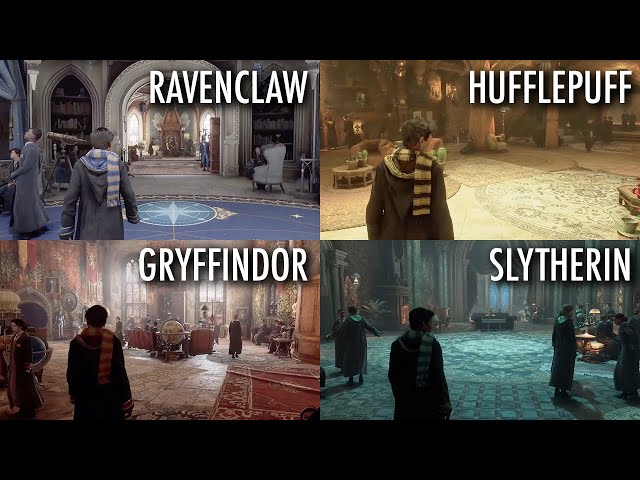 I'm Commenting on the Hogwarts House Common Rooms! | Hogwarts Legacy