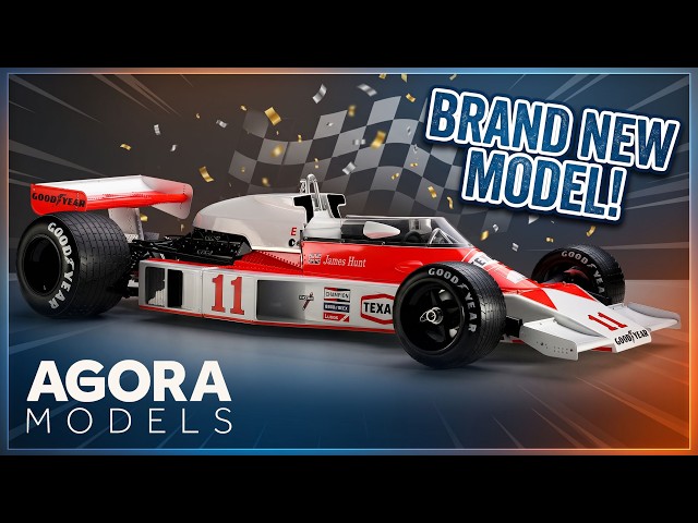James Hunt's 1976 McLaren M23 F1 Racing Car   Agora Models