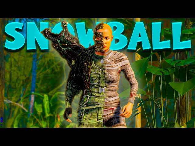 This is how a player with over 16,000 hours of play plays a snowball | Rust Gameplay