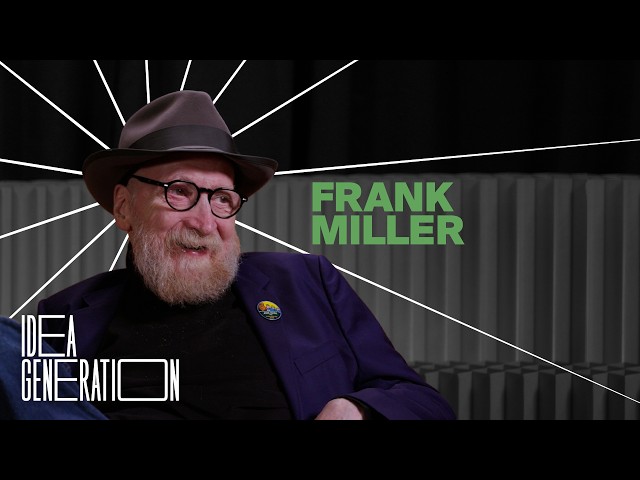 Comic Book Legend Frank Miller on Reinventing Batman, Sin City, and How To Tell Great Stories