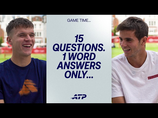15 Questions... 9 Tennis Players... 1 Word Answers Only - GO 🚦