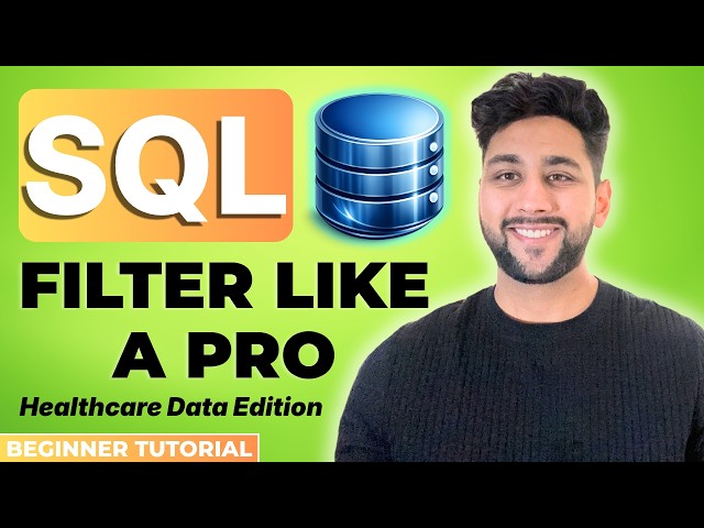 SQL Filtering Made Easy | WHERE, AND, OR, IN, BETWEEN, LIKE, NOT | Beginner SQL Tutorial