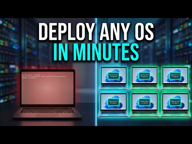 Deploy OS To Any Client In Minutes | Windows Server
