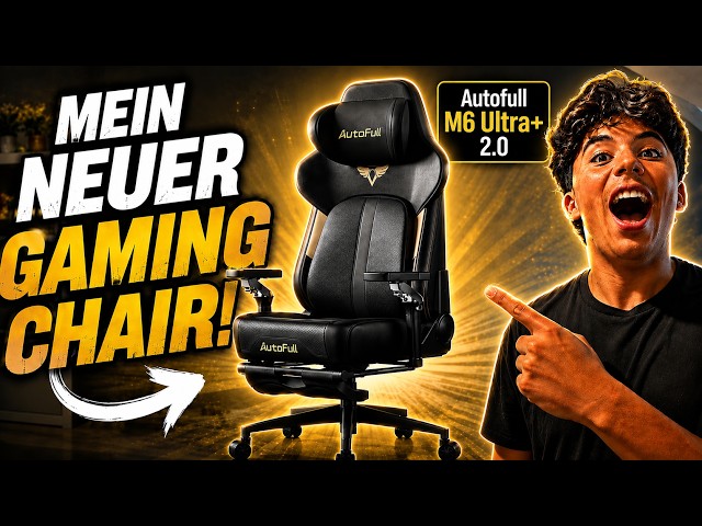 AutoFull M6 Ultra+ 2.0 Gaming Chair with Massage [ Unboxing & Review ] TuToTV