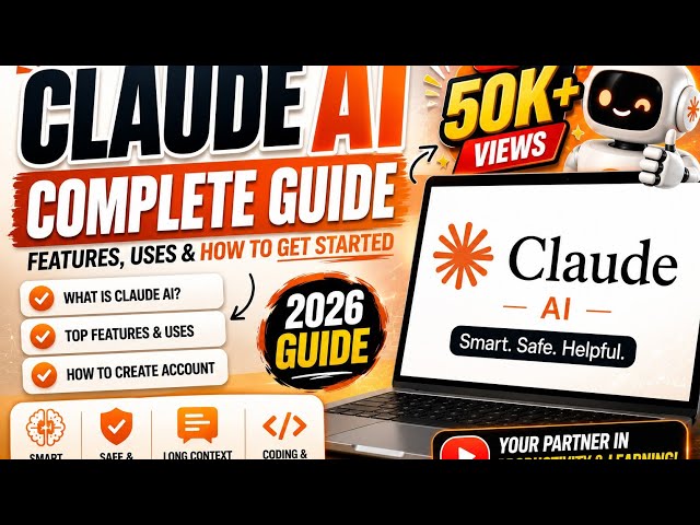 What is Claude AI?| Best Ai Tool | Complete Beginner's Guide (2026)